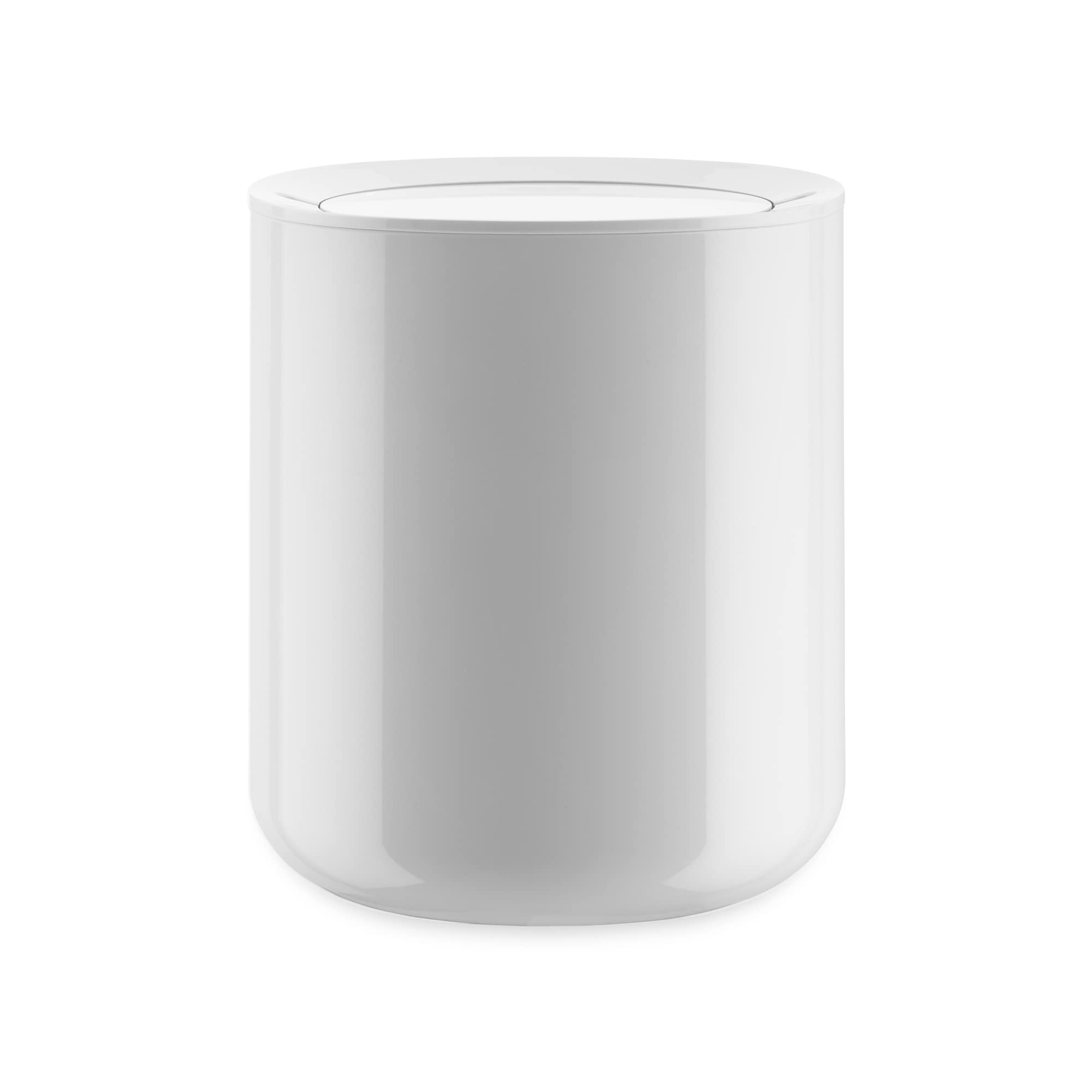 Alessi Birillo | PL10 W - Design Bathroom Waste Bin, White