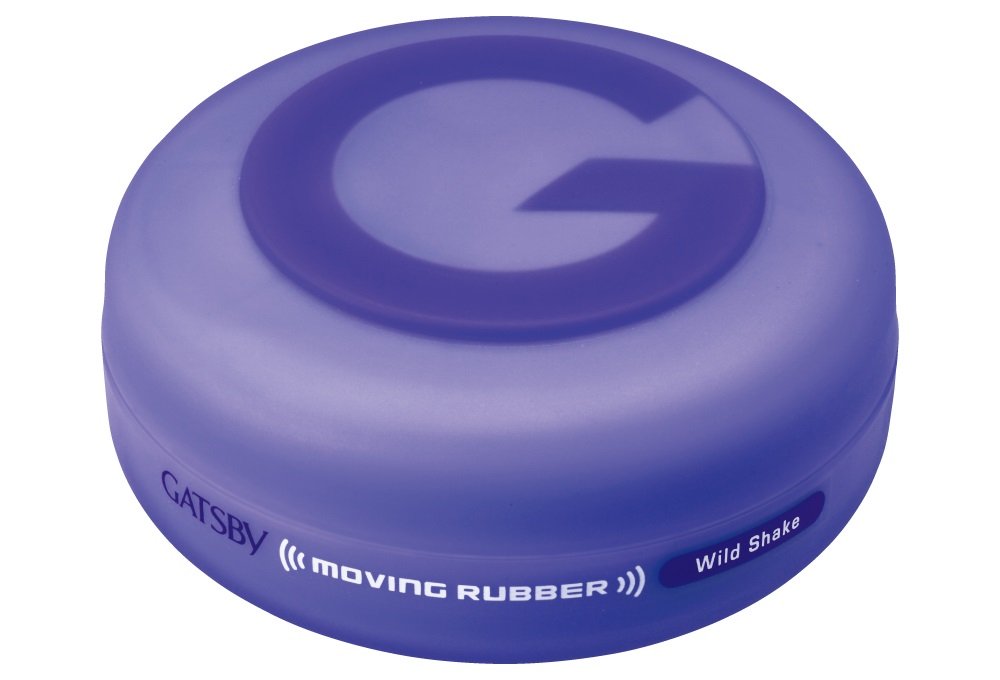 Gatsby Moving Rubber Hair Wax, Purple Wild Shake