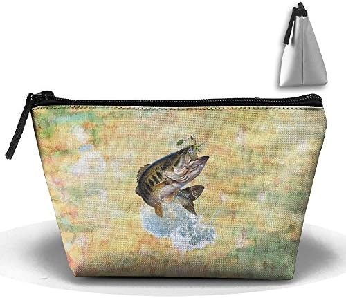 Zhaoqian Fishing Lure Trapezoid Make-up Travel Cosmetic Toiletry Makeup Bag For Women/men Tote Shopping Bag Precise Stitching