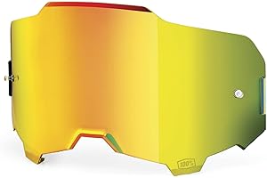 100% ARMEGA Goggle Replacement Lens - Injected Lens - Compatible with ARMEGA Goggles Only