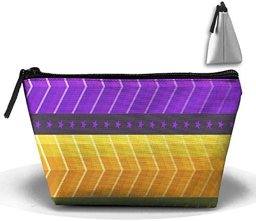 Tailing Trapezoid Receive Bag Diamond Stars Full Print Cosmetic Bag