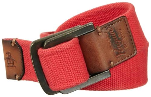 Original Penguin Men's Woven Pullback Belt in Kuwait Whizz Belts