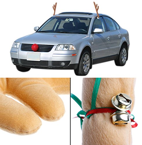 Car Accessory Reindeer Kit Car Costume Christmas Theme Car