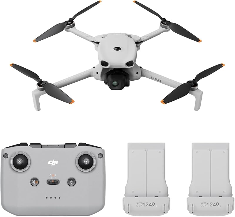 Lito 1 Pack 2 Baterías (DJI RC-N3), Versión actualizada de Mini 4K