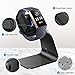 NANW Charger Dock Stand Station Compatible with Fitbit Charge 3, Replacement Charging Cradle Adapter Holder with 4.2 ft USB Charging Cable Accessories Compatible with Fitbit Charge 3 Smart Watch Black