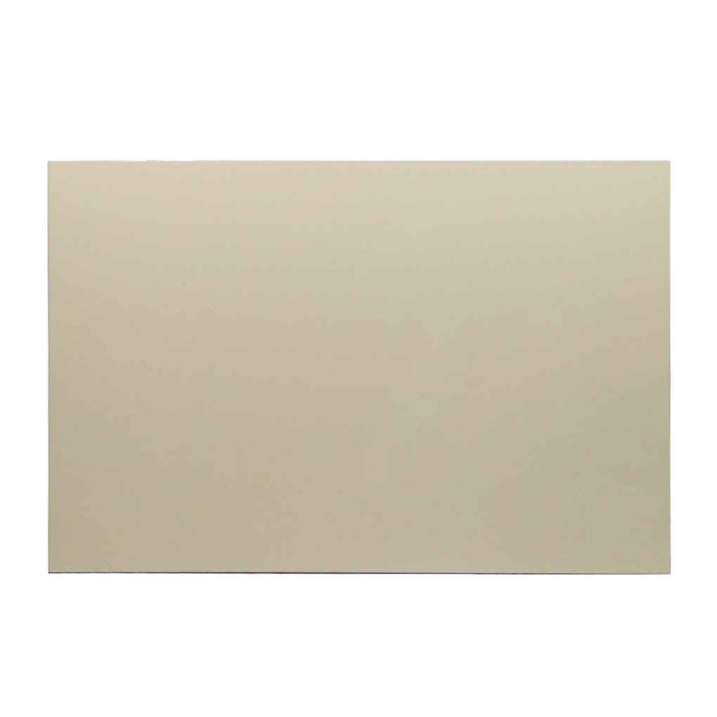 FLEOR Pickguard Material Blank Guitar Scratch Plate Sheet Rectangular 11 * 17inch DIY CuSTm for ST TL Bass Electric Guitar Guard, Cream 3Ply