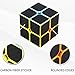 Dreampark 2x2x2 Speed Cube Carbon Fiber Sticker Smooth Magic Cube Puzzles
