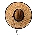 Sunga Life Surf Straw Hat for Lifeguard, Beach, Sun