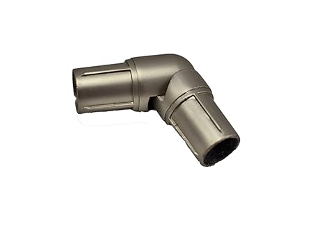 19mm Single Corner Bay Window Curtain Pole Elbow Joint Connector
