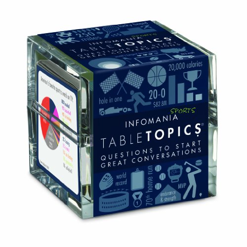 TABLETOPICS Infomania Sports: Questions to Start Great Conversations