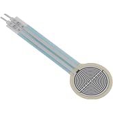 Thin Film Pressure Sensor Type Pressure Transducer Force Sensing Resistor Force Sensitive Resistor Long Tail 0-10kg for 1.27cm / 0.5" Diameter