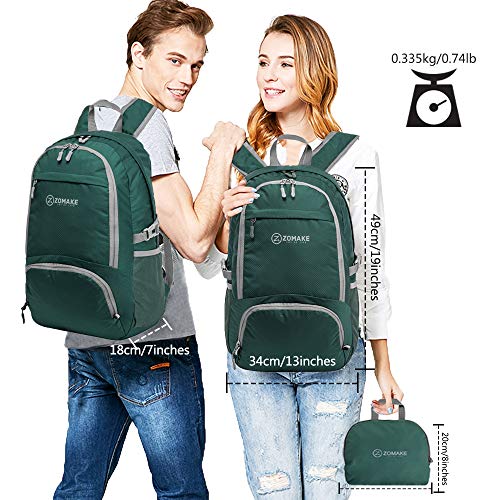 1 ZOMAKE+Lightweight+Packable+Backpack+Resistant