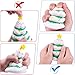 Christmas Squishy Toys Includes Santa, Christmas Tree, Reindeer,Stocking & Snowman Kawaii Slow Rising Squishy Toys 5 Pack
