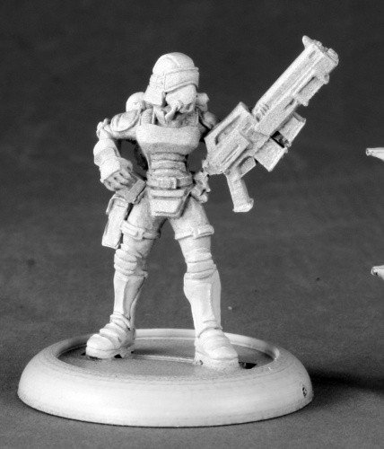 Reaper Miniatures 50146 Female Nova Corp Officer