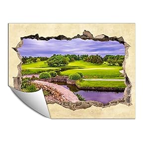 Wall Paper Small Wall Mural Creative 3D Photo Wall Art Removable Wall Decoration for Bedroom Living Room - 24x32 inches