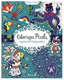 Coloriages Pixels : Mystères et labyrinthes by