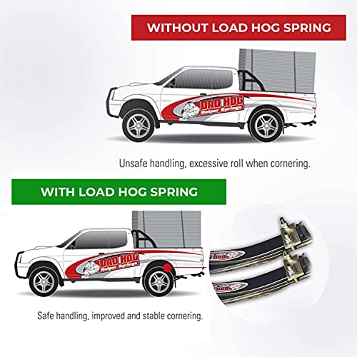 Load Hog Mercedes Benz HeavyDuty Helper Springs for Trucks, Overload