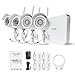 Zmodo 4CH WiFi Security Camera System 500GB Hard Drive, 4 x 720P HD Indoor/Outdoor Night Vision - WiFi Easy Installation No Video Cables Needed / HDMI port