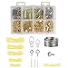 Amariver Picture Hanging Kit, Complete 240 Pieces Picture Photo Frame Hanging Kit with Nails and Screws for Wall Mounting Picture Hanger