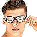 [#1 TOP RATED SWIMMING GOGGLES]Swim Goggles with FREE Protective Case, Nose Clip, Ear Plugs,clear swimming goggles Prescription No Leaking Anti Fog UV,for Adult Men Women Youth Kids Child by GAOGE