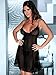 Women Outfits Halter Lingerie Nightwear Lace Top Babydoll X-Large