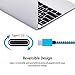 Wall Charger, Ailkin Dual USB Port Travel Adapter with 6FT Nylon Braided USB C Charge Cable for Samsung S8 S8 Plus, MacBook, LG LG5 LG6 V20, Oneplus 2, Nexus 5X/6P, ChromeBook and More USB C Devices