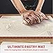 Silicone Baking Mat Pastry Board Extra Large 28''x20''- Non Stick Silicon Dough Rolling Mat Non Slip Kneading Counter liner With Measurements - Fondant/Pie Crust/Pizza/Bread/Cookie Mat by SUNRICH