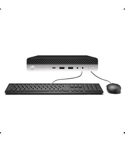 Amazon.com: HP EliteDesk 800 G5 Mini PC de escritorio empresarial