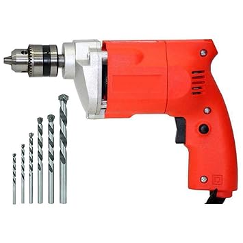 Mawson 10mm Powerful Drill Machine for Wall, Metal, Wood Drilling With Masonry Drill Bit set (Color As per avaibility)