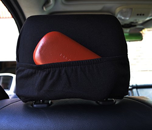 Official National Football League Fan Shop Authentic Headrest Cover (New Orleans Saints) - Thumbnail 3