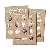 25 Rustic Beer Belly or Pregnant Bump Fun Baby Shower Game Idea For Girl or Boy Cute Kraft Gender Neutral Party, Funny Activity Question at Reveal Bundle, For Kids, Mom, Dad, Women Men Coed Unisex Set