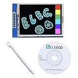 ELEGOO UNO R3 2.8 Inches TFT Touch Screen with SD Card Socket w/All Technical Data in CD for Arduino UNO R3