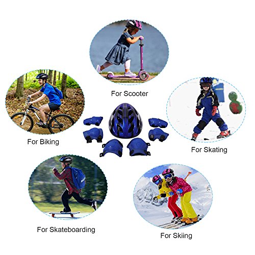 6 Helmets+Protective+Toddler+Bicycle+Skateboard