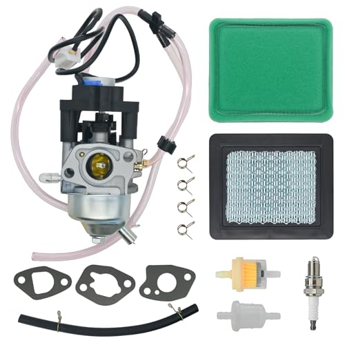 Eamonhigh 16100-ZL0-D66 Carburetor Replacement for Honda EU3000is EU3000i Generator, 16100-ZL0-D65 Carb with Gaskets Air Filter Spark Plug Fuel Line