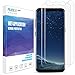 Galaxy S8 Screen Protector, [2-Pack][Full Coverage] Pleson Samsung Galaxy S8 Screen Protector [Case Friendly][Bubble-Free][No Lifted Edges] Wet Applied HD Clear Film Screen Protector for Galaxy S8