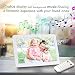 8 Inch Digital Photo Frame, NAPATEK Digital Picture Frame 1280×800 IPS Display Electronic Picture Frame 1080P HD Video Playback with USB SD Port Music Calendar Alarm Remote Control -Whitethumb 2