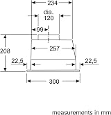 Bosch Series 2 Built-in Canopy Cooker Hood 53 cm view 5