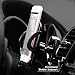 IPOW Universal Car Vent Phone Mount Stable Holder with Kickstand and Firm Fit Metal Spring-Loaded Lever Hook & One Button Released Clamp Compatible with iPhone X 8Plus 7Plus Galaxy S9 Note8
