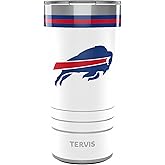Tervis Traveler NFL Buffalo Bills - Arctic Triple Insulated Tumbler Travel Cup Keeps Drinks Cold & Hot, 20oz, Stainless Steel