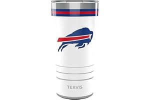 Tervis Traveler NFL Buffalo Bills - Arctic Triple Walled Insulated Tumbler Travel Cup Keeps Drinks Cold & Hot, 20oz, Stainless Steel