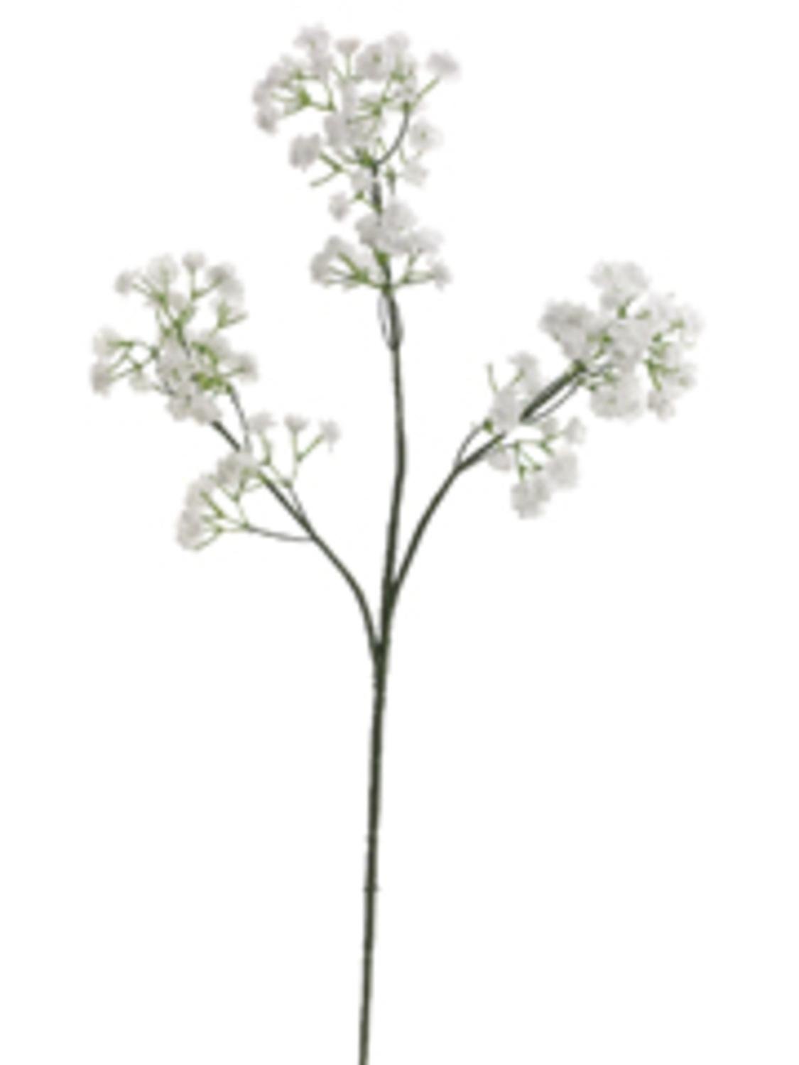 Club Pack of 24 Artificial White Baby's Breath Silk Flower Sprays 18