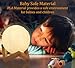 Moon Night Light Lamp 3D Printing, Lunar Glow LED Moon Light with Stand, Remote and Touch Control and USB Rechargeable, Glowing Lights for Baby Kids Lover Birthday Party or Nursery Present (4.7 inch)