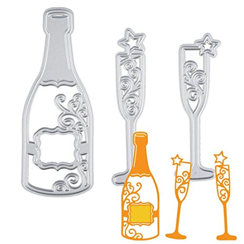 Mikey Store Metal Cutting Dies Stencil DIY Scrapbooking Embossing Album Paper Craft (N)