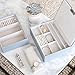 STACKERS Classic Size Jewelry Box Lid (Dusky Blue)