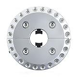 VicTsing Patio Umbrella Light 3 Level Dimmable Wireless 28 LED Lights Camping Tents Light Emergency Umbrella Pole Light, 100 Lumen (Silvery)