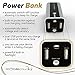 Portable Power Bank Phone Charger, Small & Rugged Battery Pack For Your Iphones,Tablets,MP3 or Any Device With a USB. Recharges (2) Cells at One Time! Up To 3 Charges For Camping, Hiking, Travel