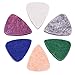Rinastore 6 Pack Felt Picks For Ukulele FUP-1 Colorful Uke Picks(FUP-1 6Pack Colorful)