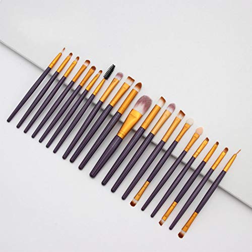 Benlet Makeup Brushes Set(20 Pieces a Package) Cosmetic Foundation Eyeshadow Lip Brush Makeup Tool Brush Sets