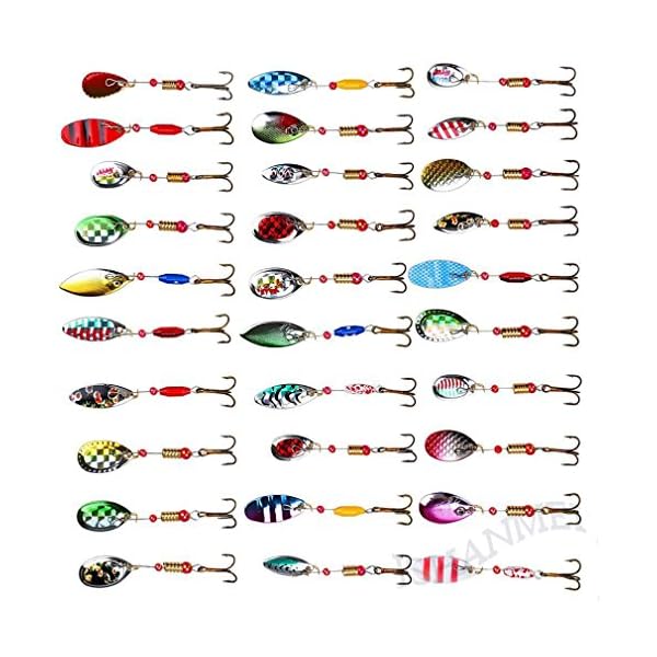 JSHANMEI-30PCS-Fishing-Lure-Kits-Hard-Artifical-Lures-Minnow-Fishing-Lures-Metal-Spoon-Spinnerbaits-CrankBait-Bass-Tackle-Hook