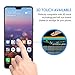 Pacific Asiana Screen Protector Compatible for Huawei P20, Ultra Thin HD Clear Ballistic [9H Hardness][Anti-Scratch][Bubble-Free][Case Friendly][Anti-Drop] Tempered Glass (2-Pack)